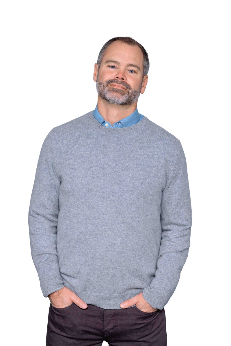 Portrait of a client accompanying his testimonial for Natalie Napoleon's digital branding services.