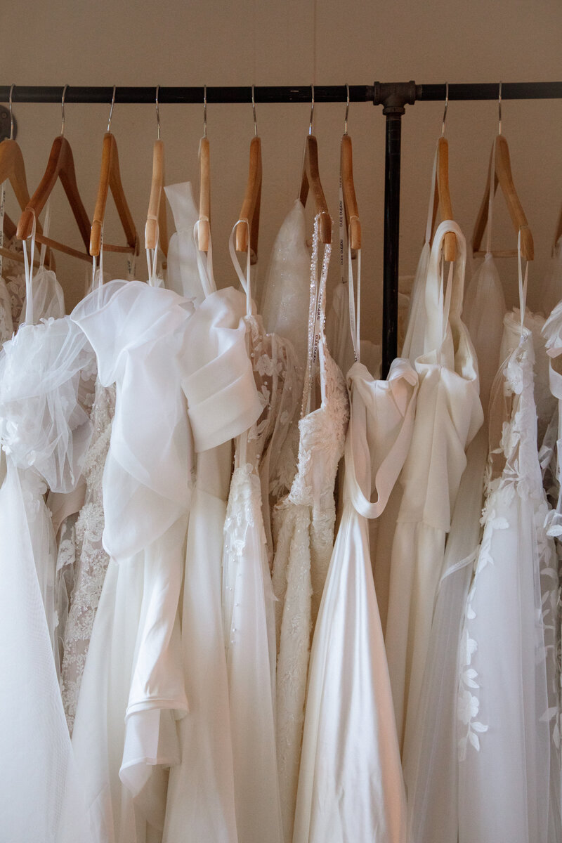 ◇BAU by Bride And You◇ SHILOH Ribbon detailed lace long dr Bridal Designers Potomac | Love Couture Bridal | Premier