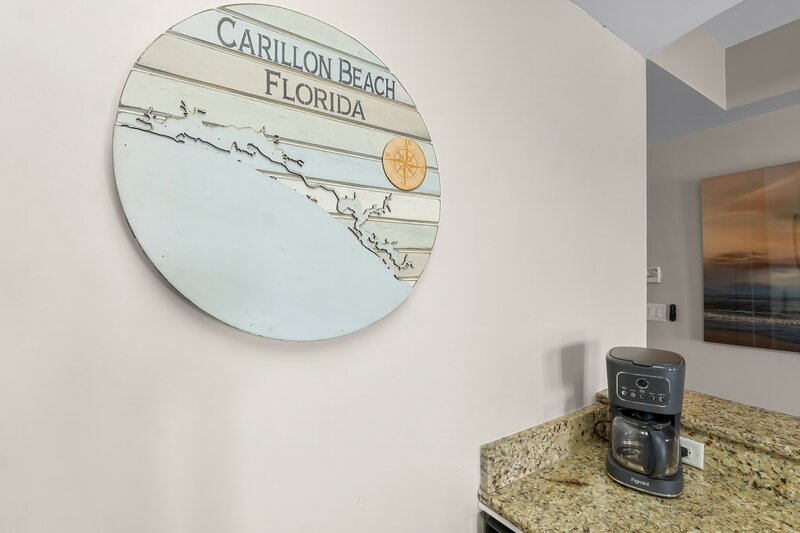 Carillon beach sign