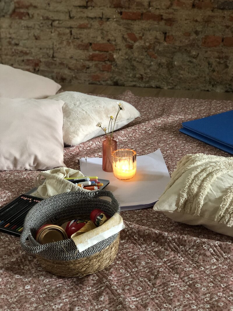 cerchio genitori neonati