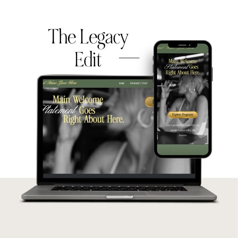 The Legacy Edit template