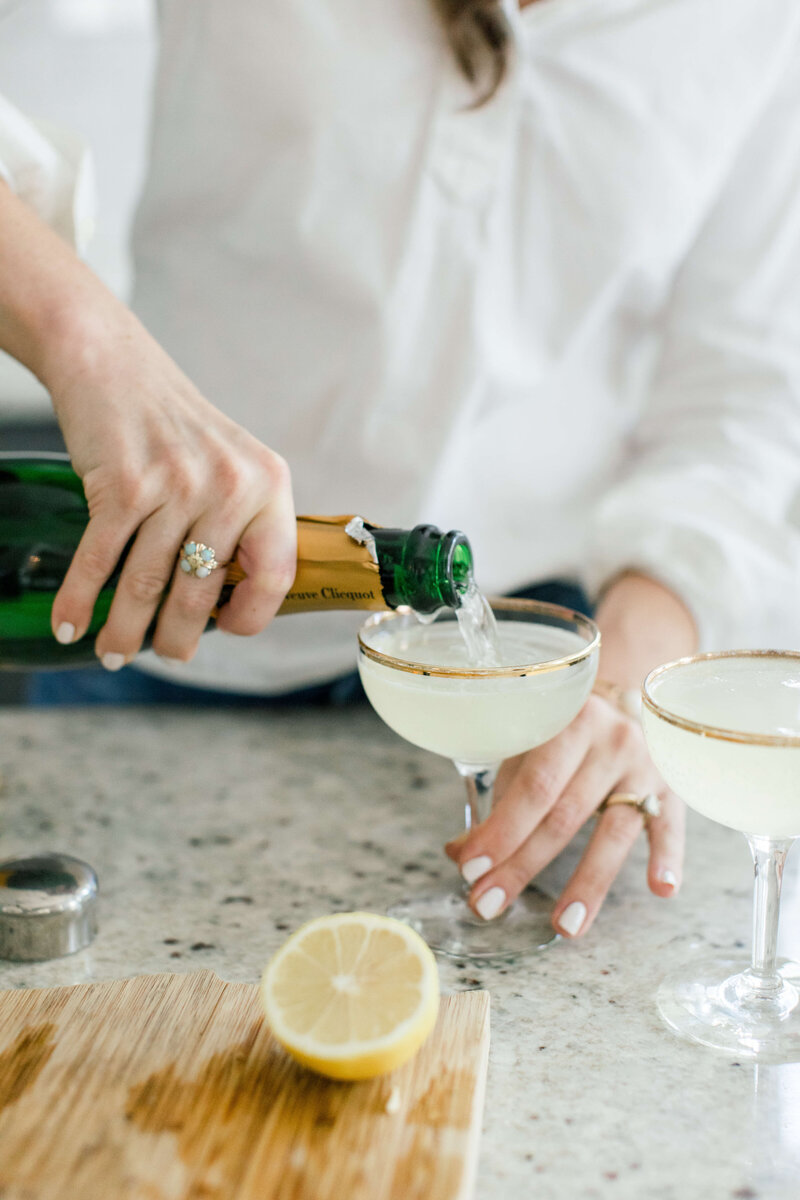 Veuve Cliquot and French 75-Ashlyn Writes
