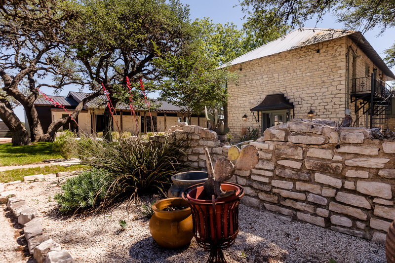 The entryway at the Stonehouse Villa, one of Austin’s best wedding venues.