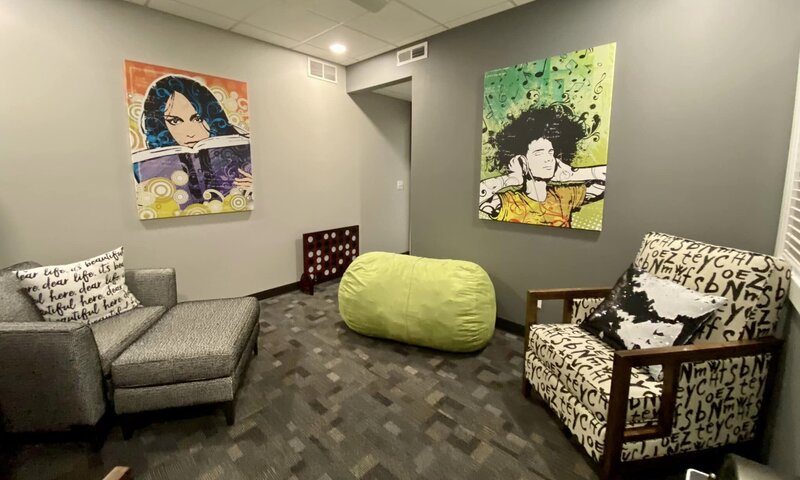 Teen Therapy Area, Urban Balance Therapy, East Moline, Illinois