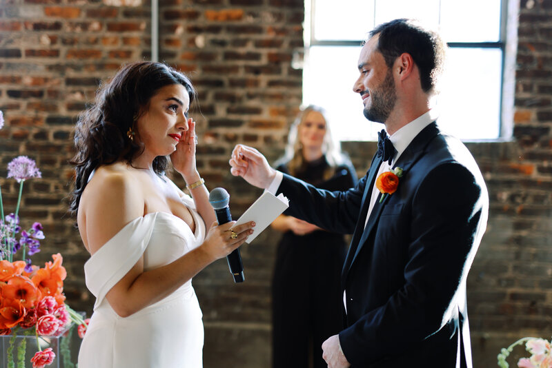 Chic and modern wedding photography during an elegant wedding in Baltimore, Maryland.