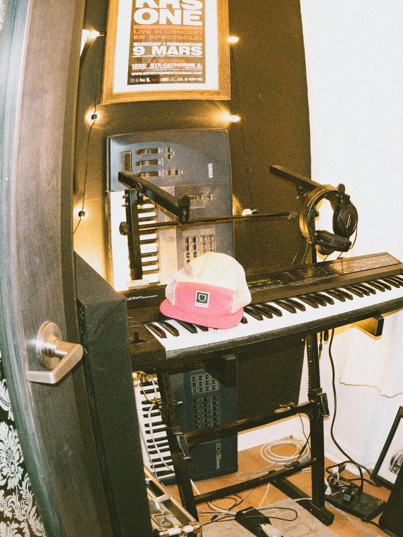 Image of a woman's hands playing piano