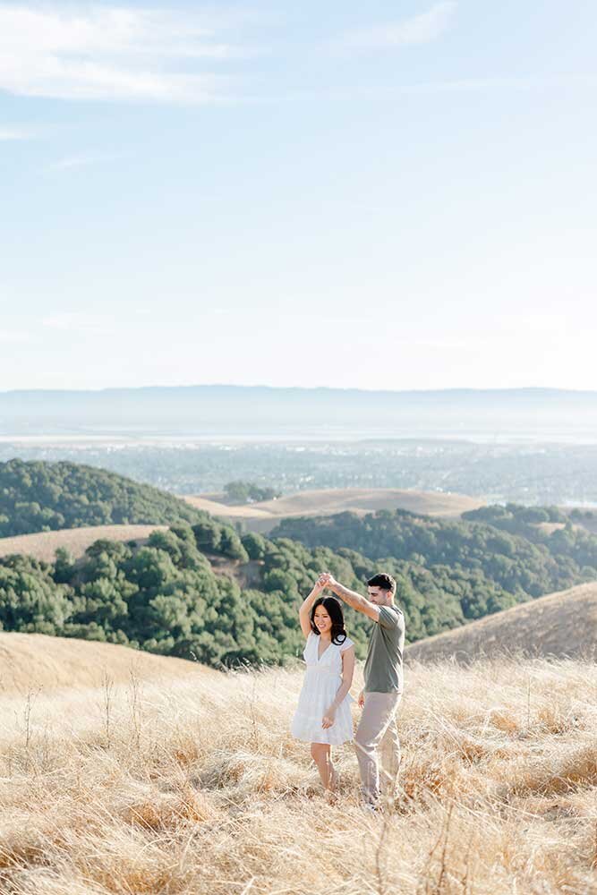 vargas plateau regional park engagement photo shoot