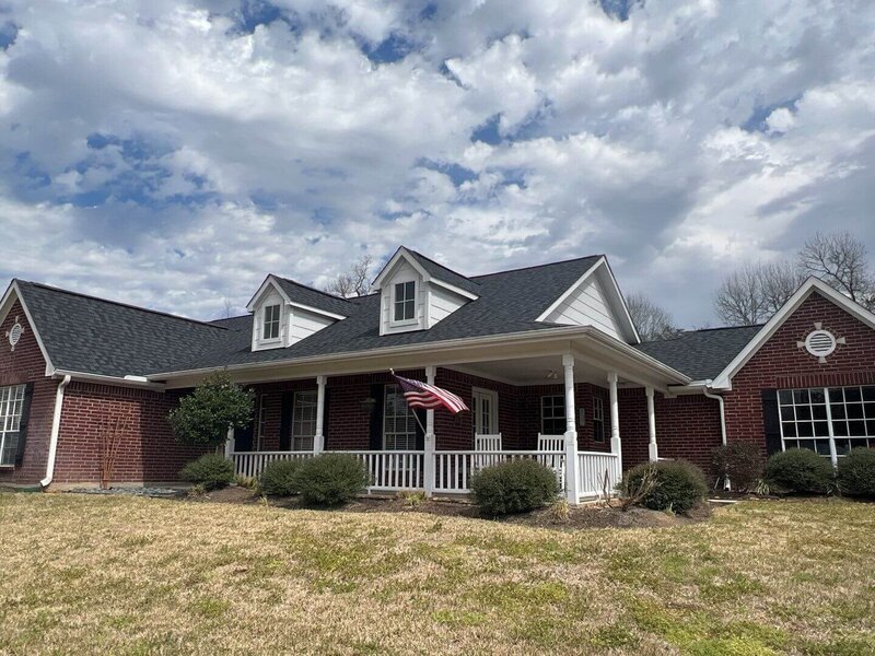 Roof replacement in Tomball.