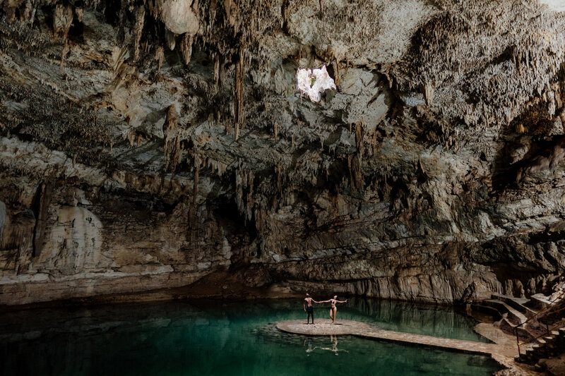 Aspen-Avenue-Florida-Wedding-Photographer-Tropical-Mexico-Tulum-Earthy-Organic-Swimming-Private-Cenote-Experiences-AzulikChchen-Itza-Cave-Editoral-Candid-Unique