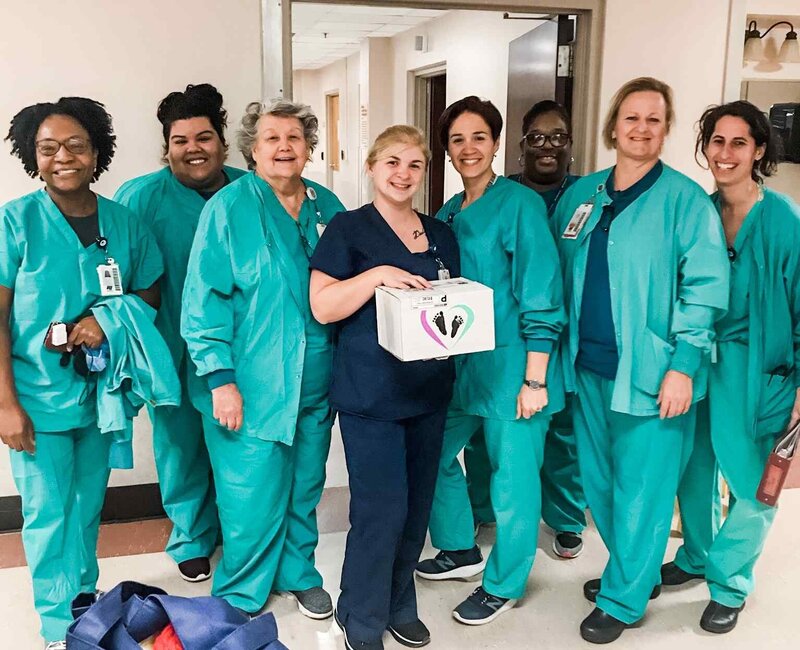 hospitals receiving Bridget’s Cradles, bereavement resource for stillborn babies55
