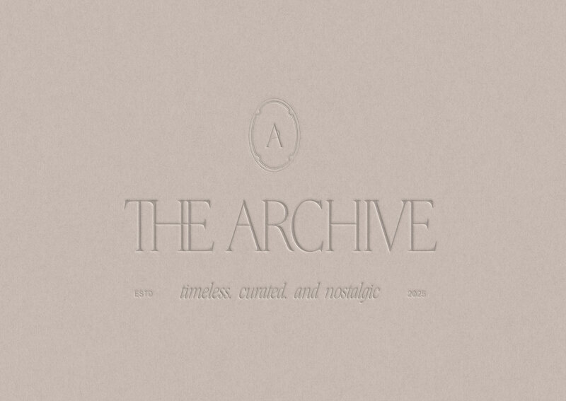 The Archive Template Mockup