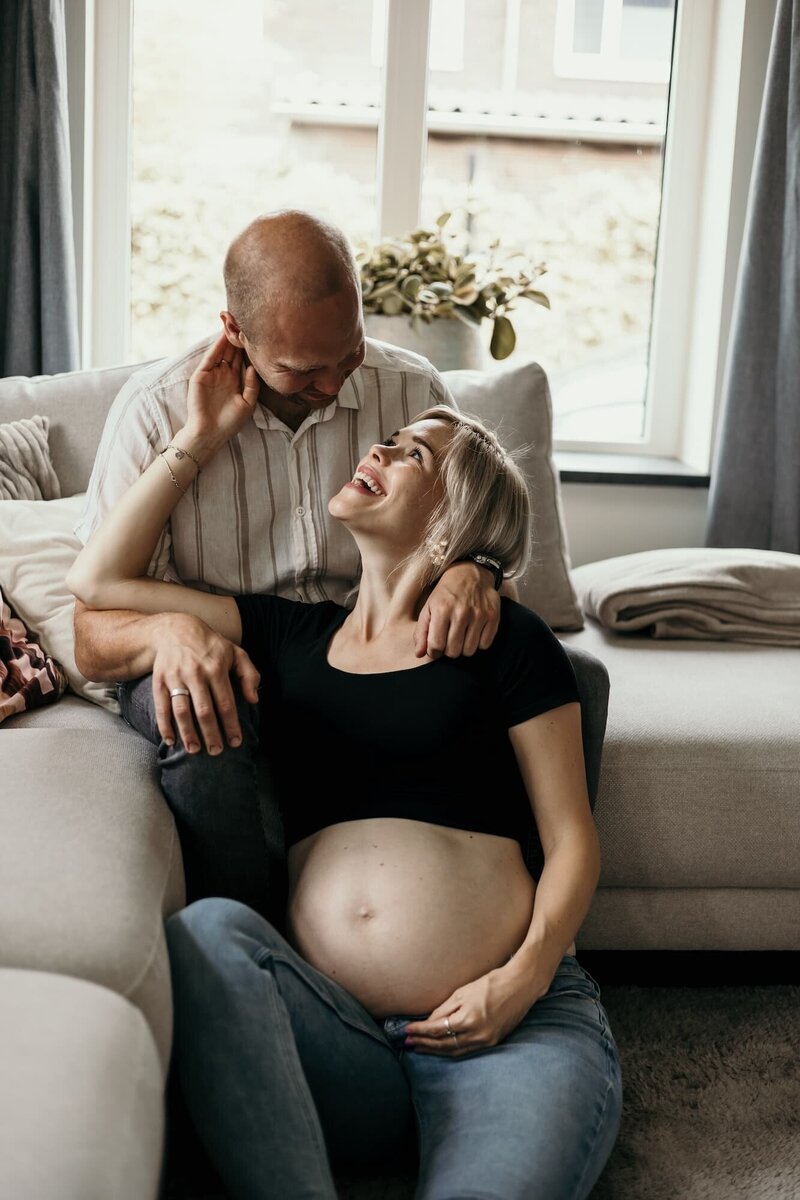 Zwangerschap fotoshoot Studio Haarman 5