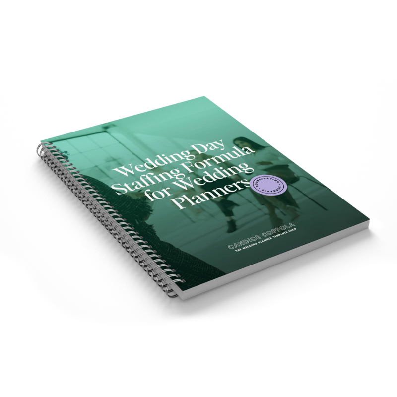 Wedding Day Staffing Formula for Wedding Planners 2