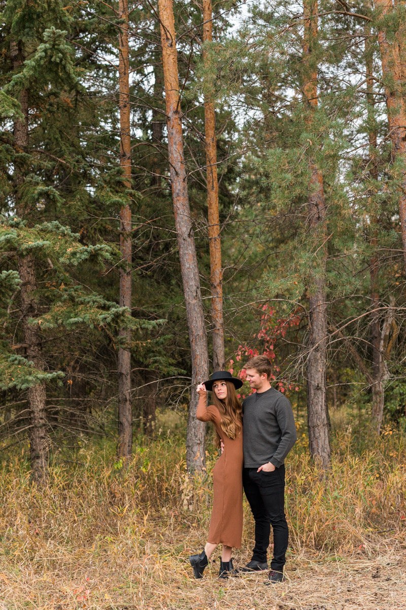 Fall Couple Moose Jaw-27