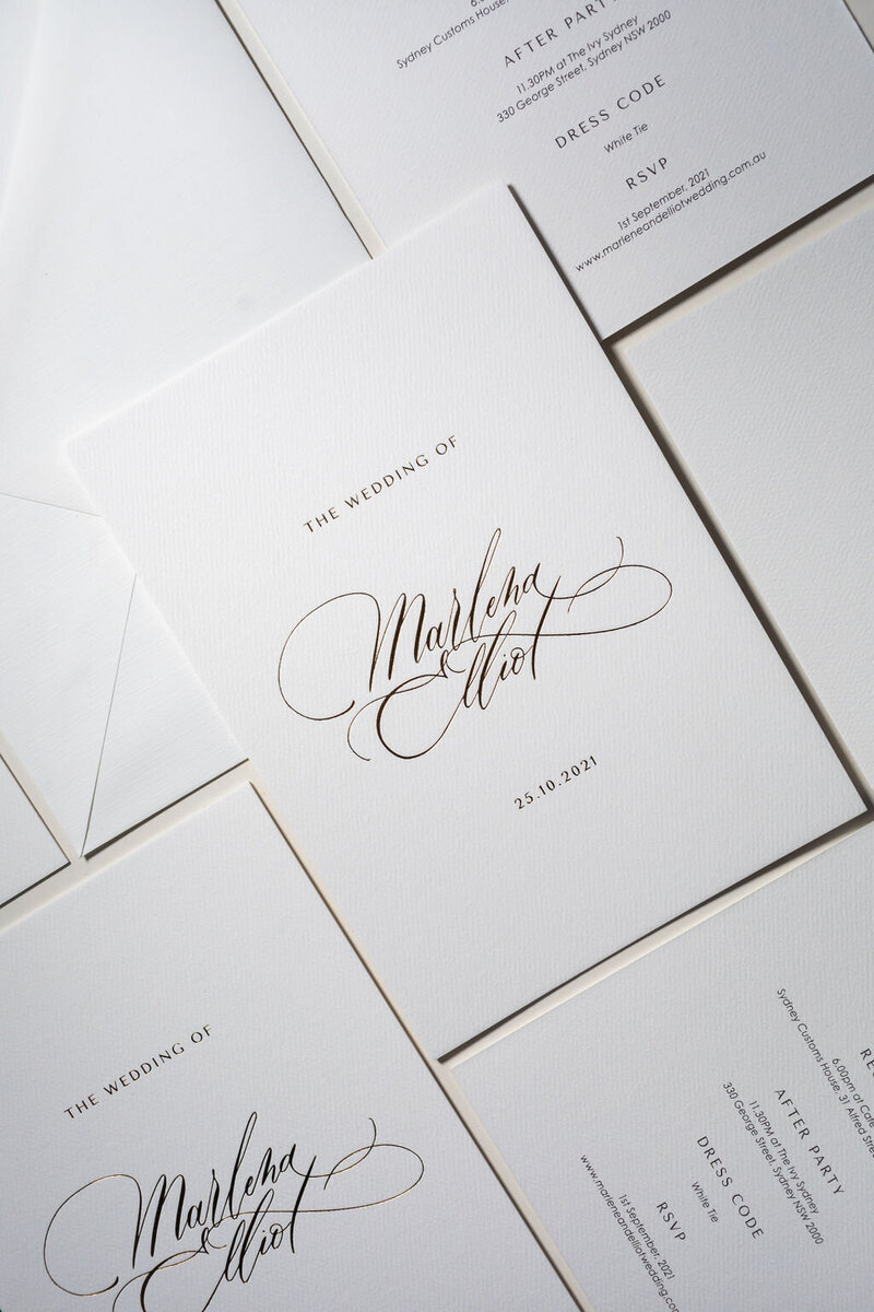 Hand written calligraphy place cards calligraphy en vogue