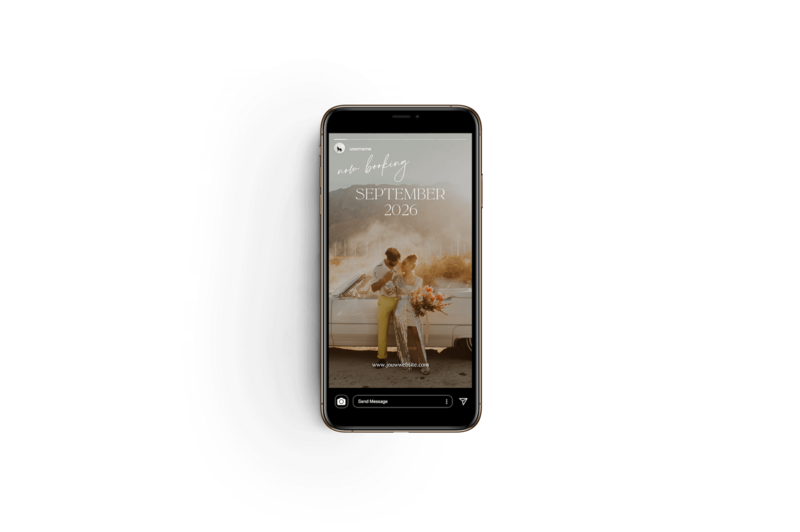 Boho Instagram story templates voor fotografen
