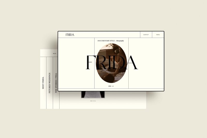 Frida Home - Desktop Screen