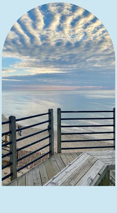 Lake Michigan at sunset