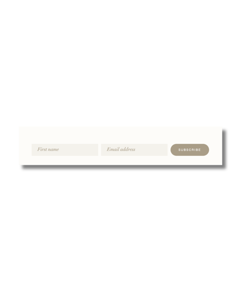 Elegant Flodesk signup forms Olive Oak 2