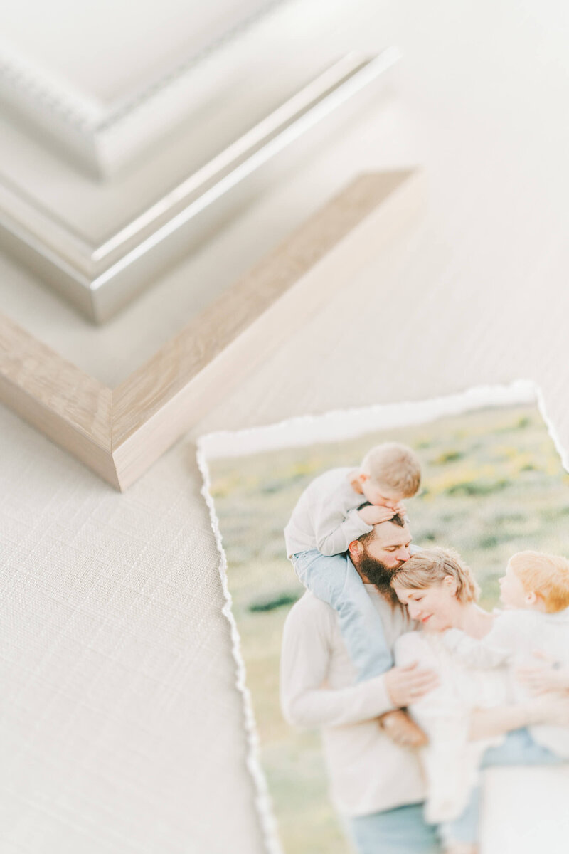 printed photos from portland maternity photographer Samantha Shannon