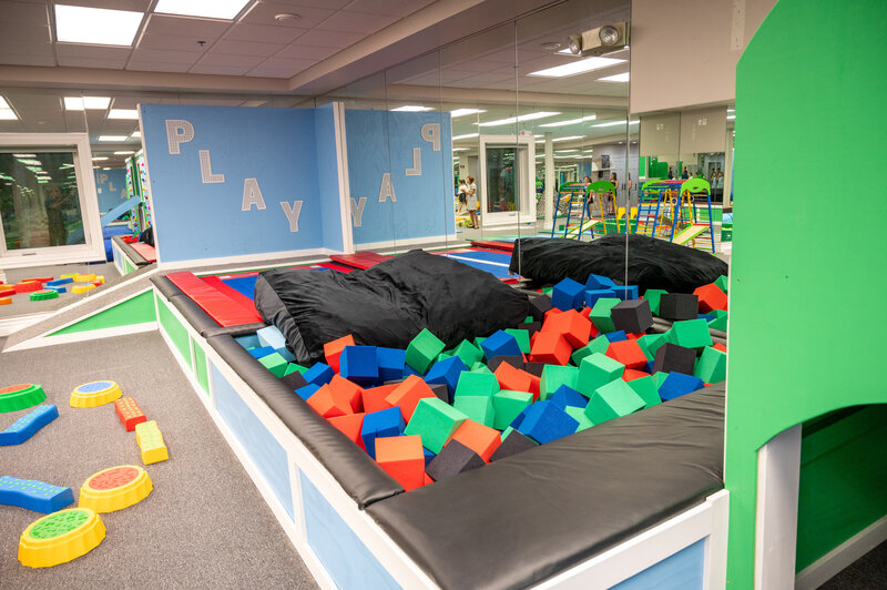 sensory gym foam pit