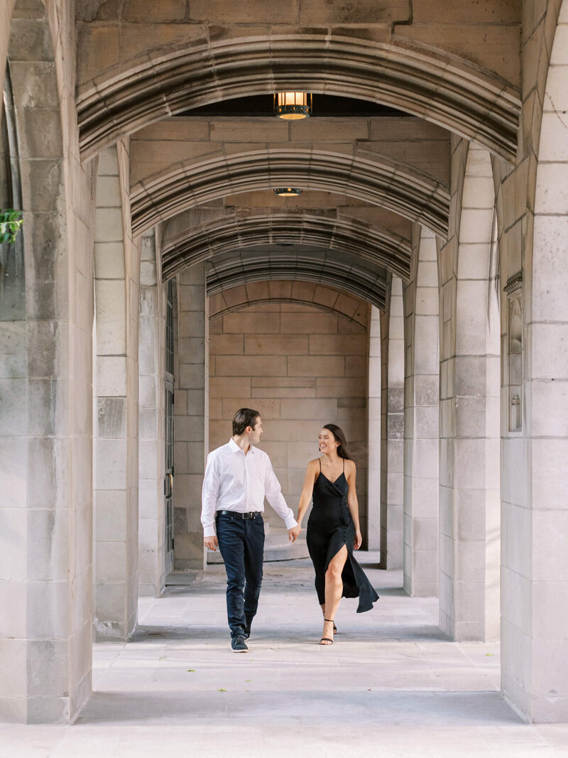 Chicago-engagement-session-location-Fourth-Presbyterian-Church