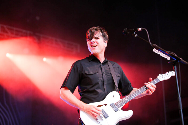 Light Shifter Studios photographs the rock band Jimmy Eat World in Asheville