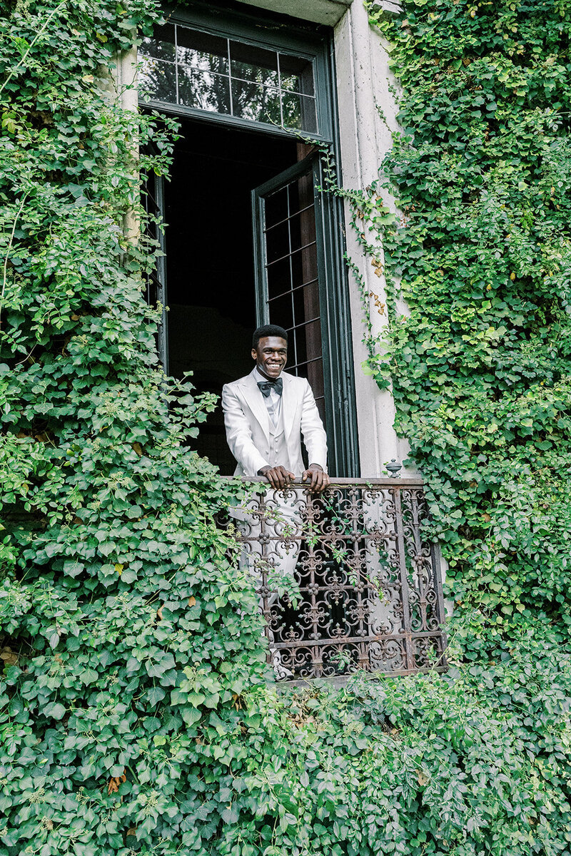 Couture wedding fashion shoot at Villa Erba on Lake Como in Italy photographed by Lake Como wedding photographer Amy Mulder Photography