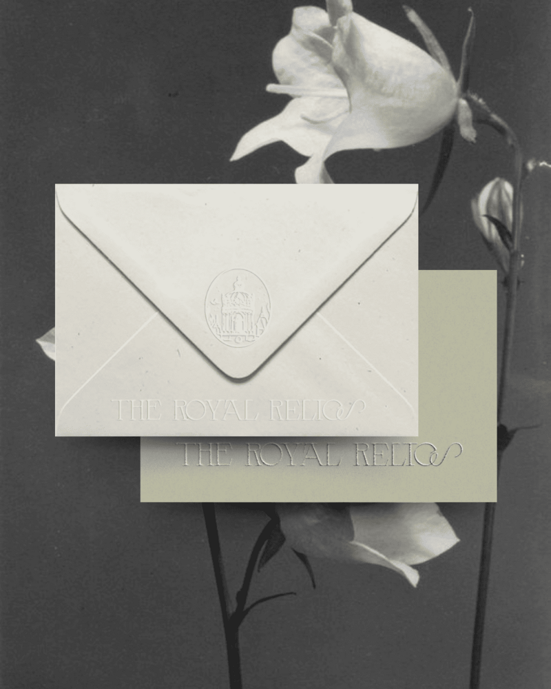 The Royal Relics - branding by Miriam Escudero Studio