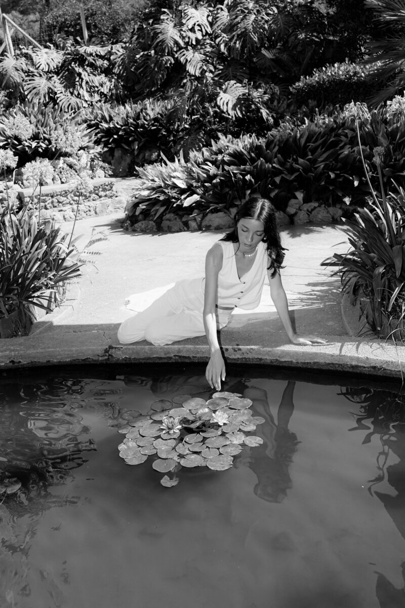 Lily Pond Portrait