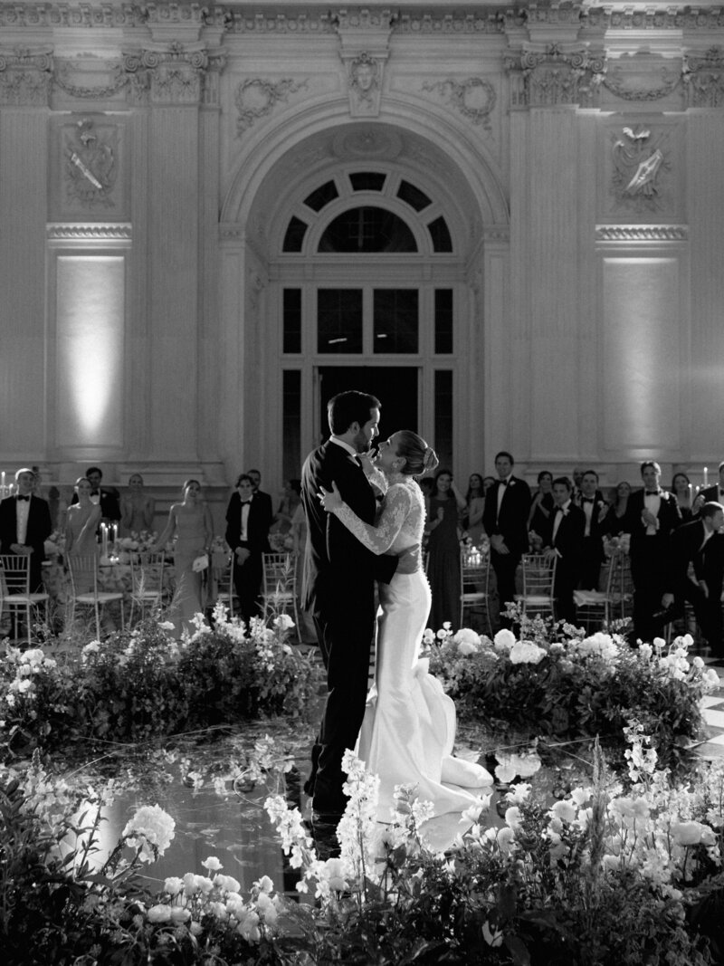 beachside wedding fireworks
