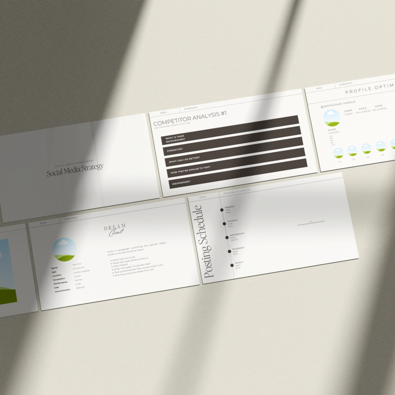 Social Media Strategy Template