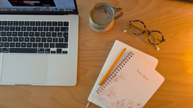 carnets de notes et mac