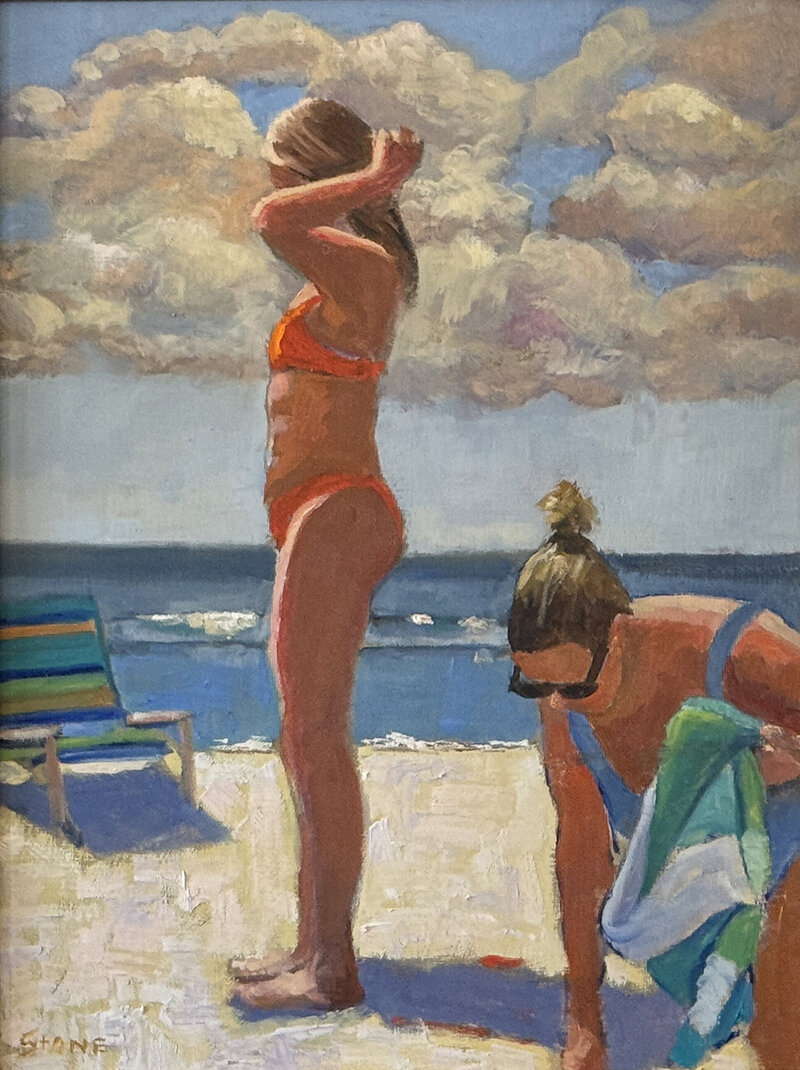 Marie Stone Fine Art Oil Paintings Beach