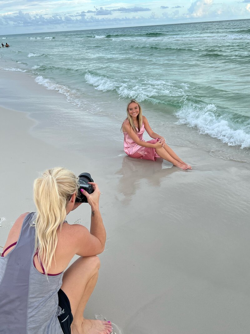 Senior photographer in Destin