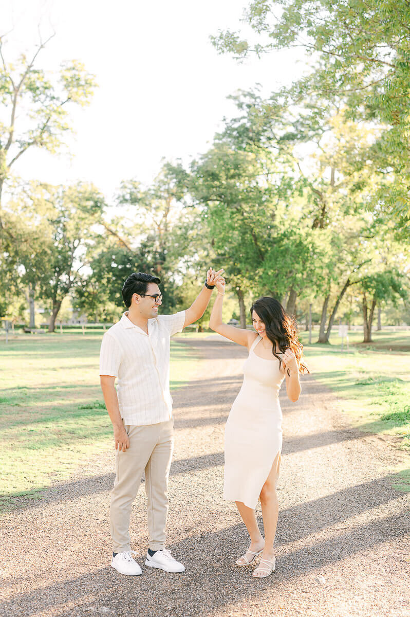 Houston engagement photography session
