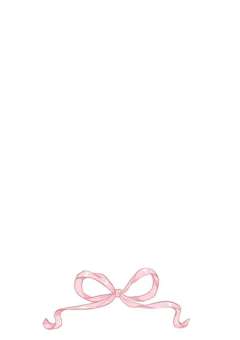 Pink Bow Accent