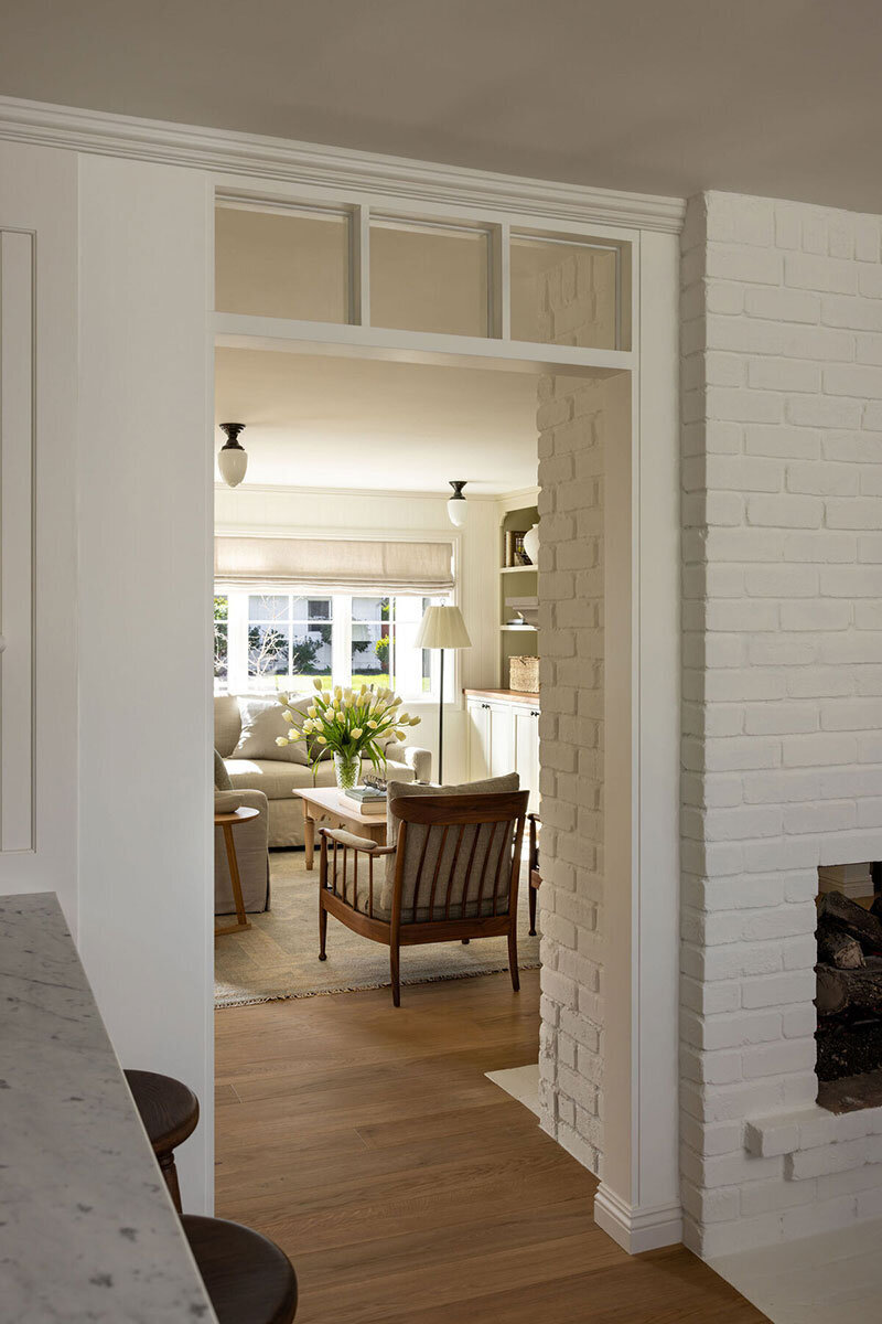 Entryway design blending traditional architecture and thoughtful interior details
