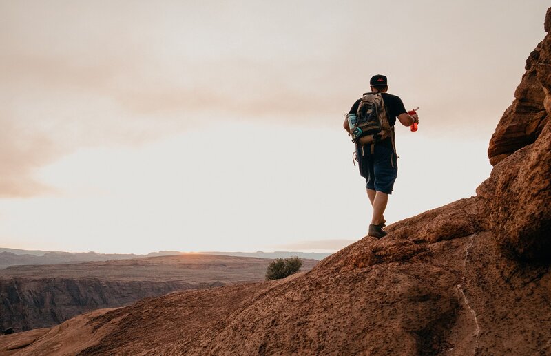 Rader Adventure Hiking Honeymoon West USA Utah Arizona Horse Shoe Bend-0386