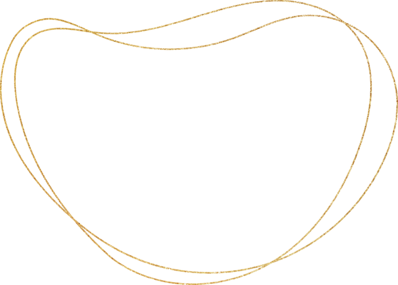 Gold Glitter Bands