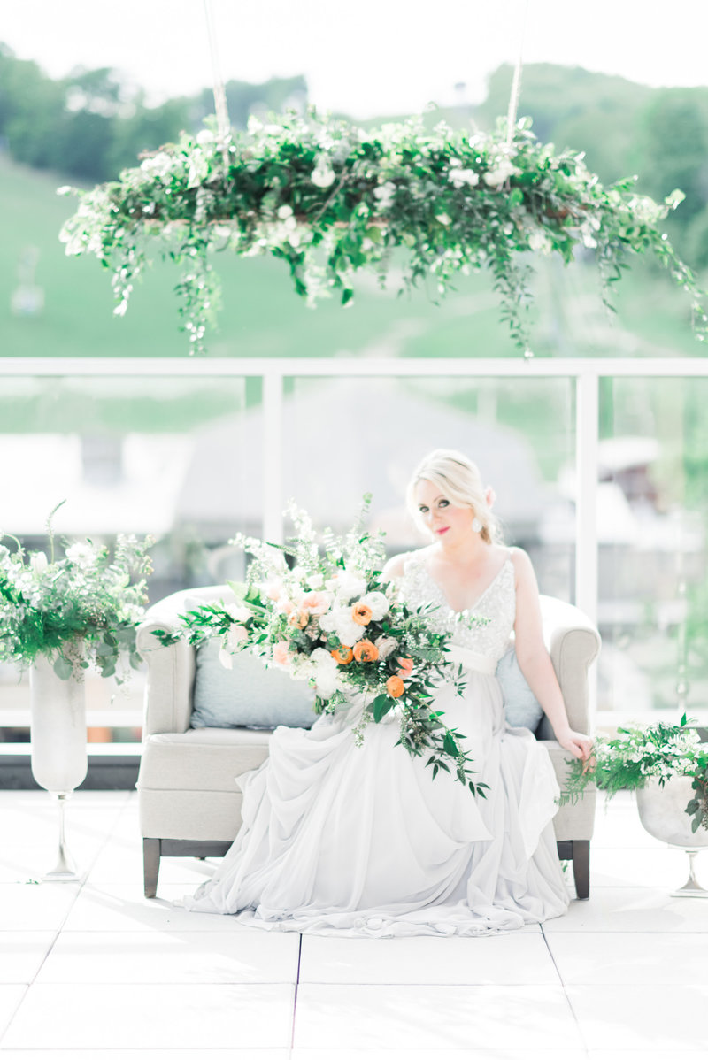 wedding photography at crystal mountain for summer wedding