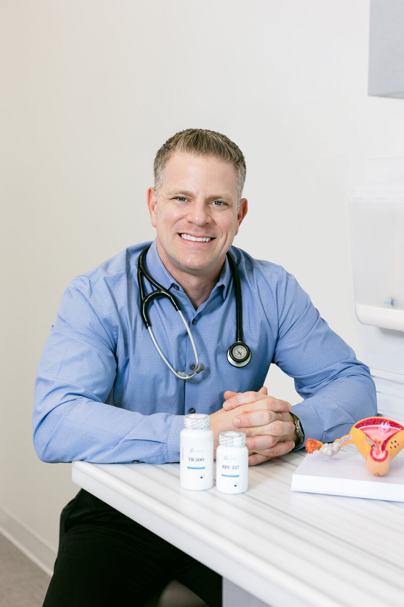 Dr. Benjamin Barenberg, urogynecologist and integrative medicine specialist at Prime Wellness in Oklahoma City.