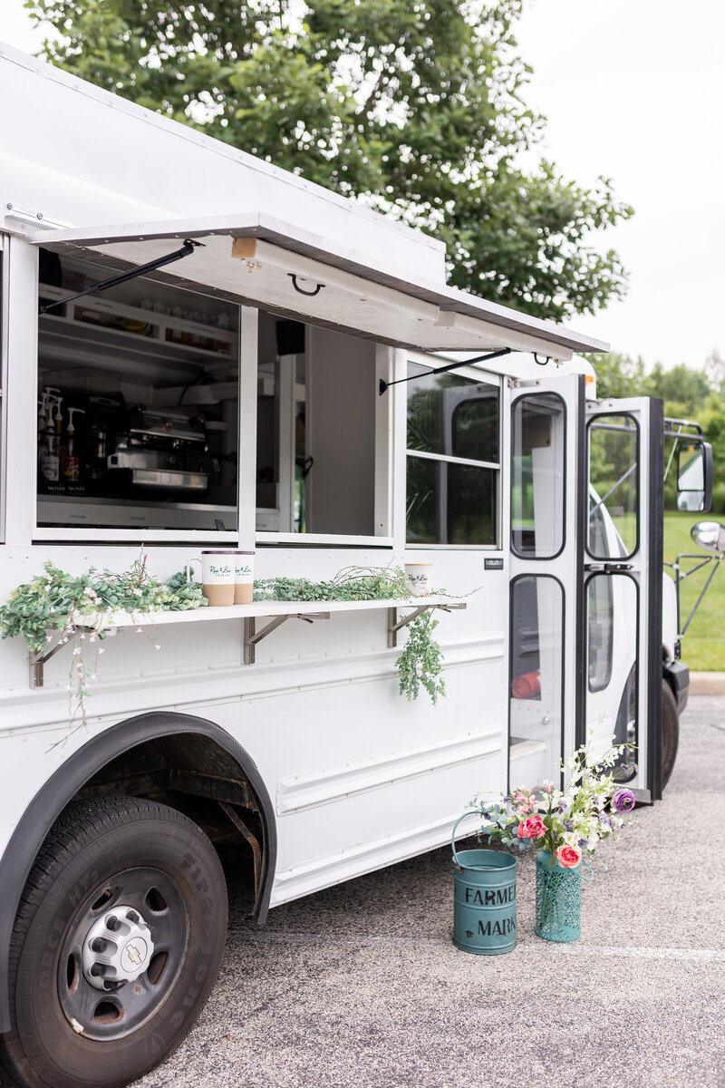 a Rose and Lois mobile coffee truck