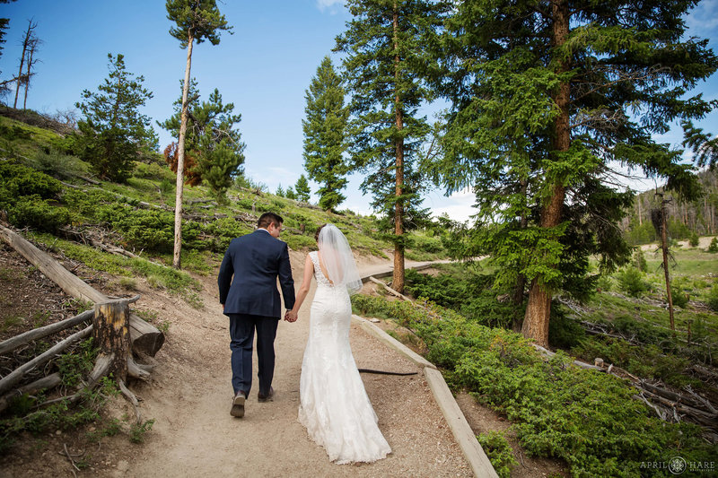 Sapphire Point Trail Wedding Day in Colorado