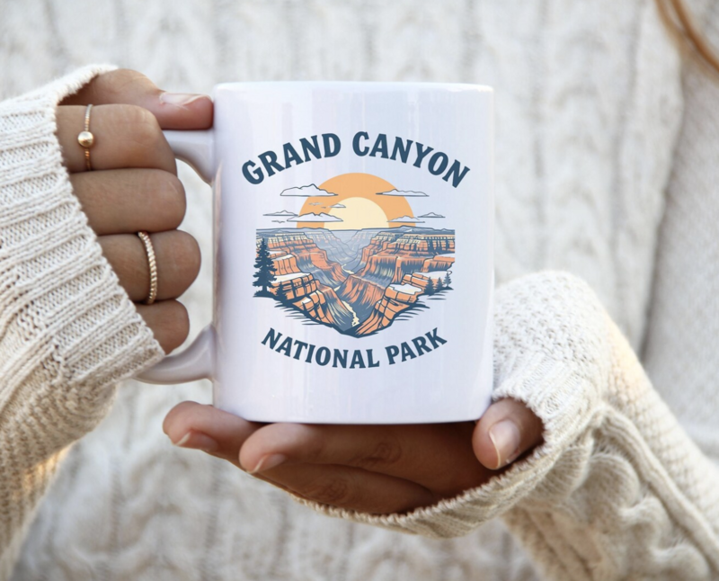 Grand Canyon National Park Mug - Mockup 1