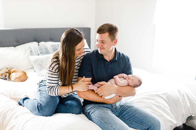 Photo by South Shore newborn photographer Christina Runnals