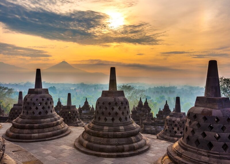 Indonesie-Java-Borobudur-tempel