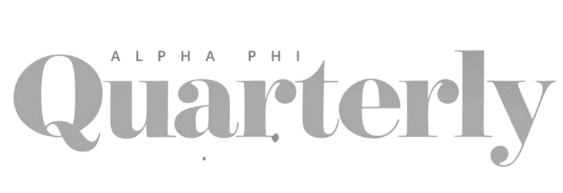 Alphi Phi Magaine Logo