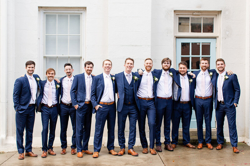 Vintage Church & Cannon Room Downtown Raleigh NC Wedding_Katelyn Shelley Photography (54)