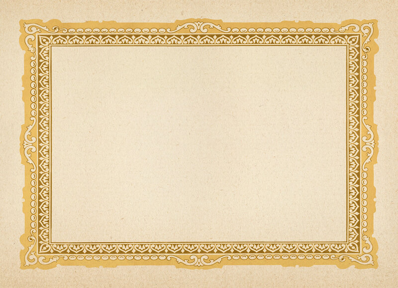 vintage gold frame